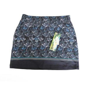 KYODAN FLORAL LINE SHORT SKIRT